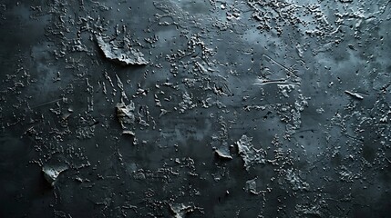 Fototapeta premium Dark grey concrete cement wall texture background with old and vintage style : Generative AI