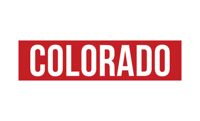 Colorado rubber stamp on white background Discrepancy Stamp