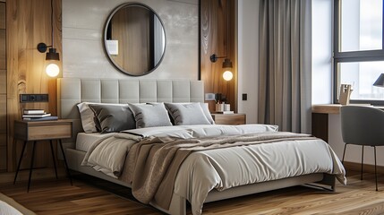 Title: interior with chairs , interior of a restaurant , sink ,interior of the kitchen , interior of the bed room , bed room in hotel ,modern kitchen with fireplace laxury bedroom

