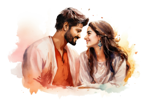 PNG Portrait adult affectionate togetherness.