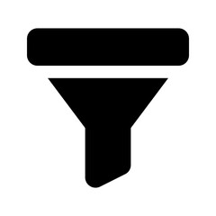 filter glyph icon