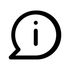 info glyph icon