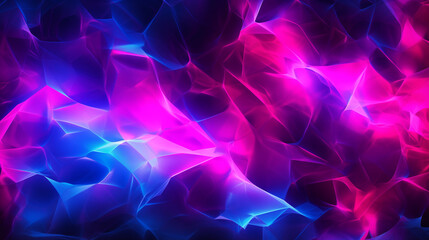 Abstract design with blue and pink waves