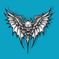 Fototapeta premium demon wings 01