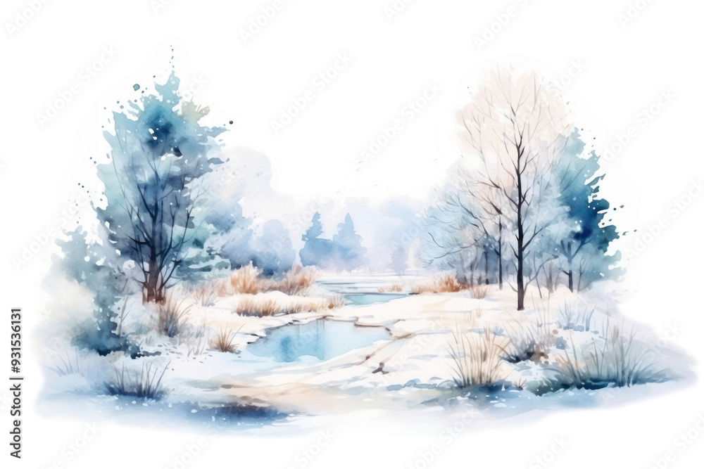 Sticker png outdoors nature snow tranquility.