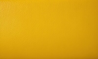 Yellow leather surface texture background. Generative AI
