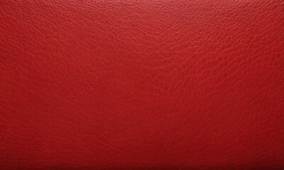 Red leather surface texture background. Generative AI