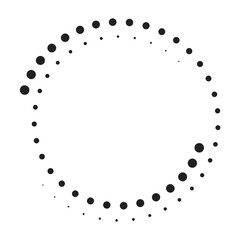 Dot Circle Frame