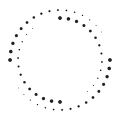 Dot Circle Frame