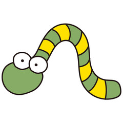 Naklejka premium アオムシ 