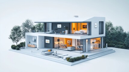 AI-Driven Smart Homes with Personalized Climate Control: A home where AI adjusts temperature, humidity, and air quality based on occupant preferences.