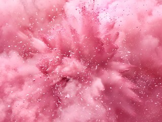 Fototapeta premium pink explosion background