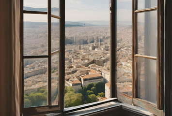 view from the window of a house