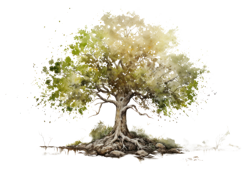 PNG Sketch plant tree tranquility.