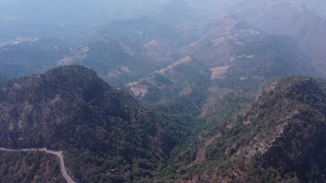 vuelo de drone en el espinazo del diablo 