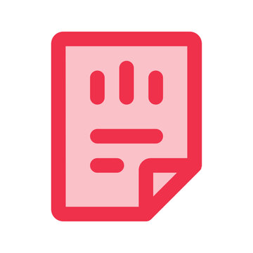 recommend clip art: document outline fill icon