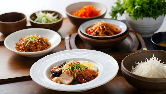 맛있고, 건강에 좋은 한식, 한국음식 이미지