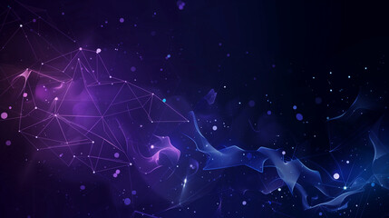 Abstract background with glowing lines