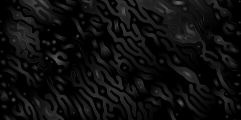 Abstract seamless turing pattern minimal organic geometric black background. gray light paper abstract pattern Transparent monochrome striped texture, seamless pattern, modern stylish texture.