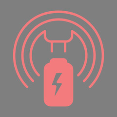 Battery Charger icon Design