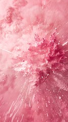 pink explosion background
