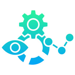 Obraz premium Vision Icon