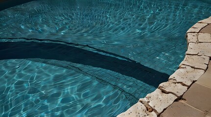 Texture of transparent seawater. generative.ai