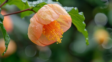 Abutilon pictum Jacksonville Arboretum and Botanical Gardens : Generative AI