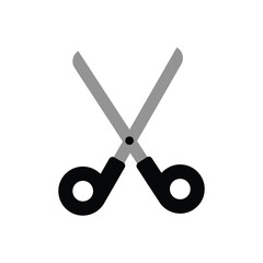 Scissors hairdresser icon. Vector illustration