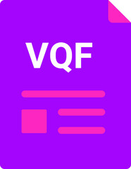 VQF file icon with symbols