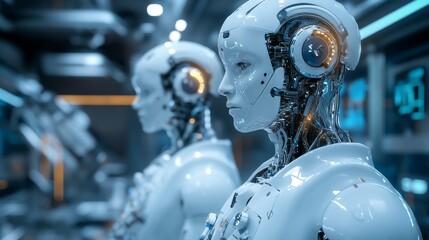 Futuristic Hospitals with AI-Enhanced Medical Robotics: Hospitals where AI-powered robots assist in surgeries and patient care.