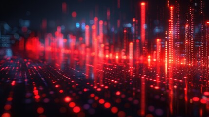 A composite image of a cityscape overlaid with financial charts symbolizing market trends and economic data, depicting the concept of urban financial growth