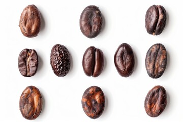 Obraz premium black coffee on a white background