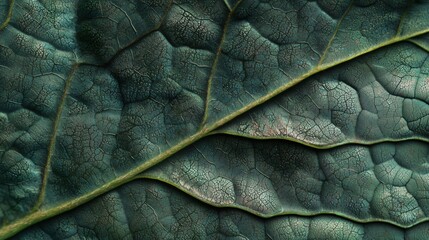Macro Close-up of Avocado Leaves: Detailed Vein Network and Smooth Green Surface â€“ High-Resolution Nature Texture for Backgrounds and Editorial Use
