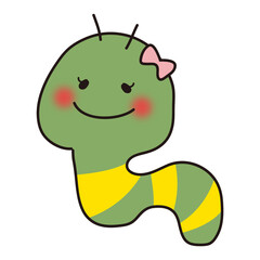 お姉ちゃん青虫
