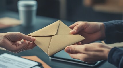 Confidential Envelope Exchange in Office