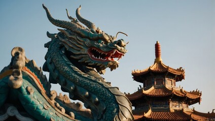 mighty chinese dragon