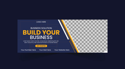 Corporate business banners design template