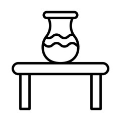 Handicrafts line icon