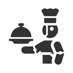 Chef robot icon