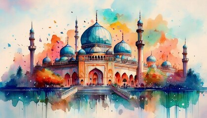 Obraz premium view of the hagia sophia country