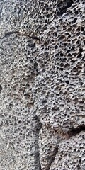 Volcanic stone in Canarian island