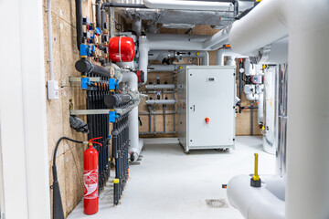 Installation plomberie chauffage et génie climatique avec géothermie