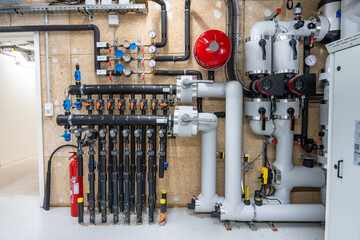 Installation plomberie chauffage et génie climatique avec géothermie