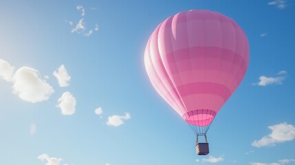 Fototapeta premium hot air balloon in sky