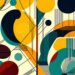 seamless pattern with circles