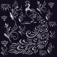 Ethnic abstract ikat art. Aztec ornament print. geometric ethnic pattern seamless color oriental. Design for background ,curtain, carpet, wallpaper, clothing, wrapping, Batik.