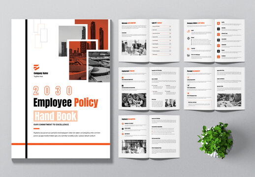 Employee Handbook Template Layout