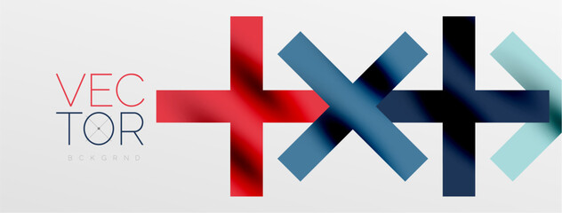 Colorful squares, lines minimal abstract background. Vector Illustration For Wallpaper, Banner, Background, Card, Book Illustration, landing page