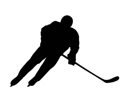 recommend clip art: Hockey player silhouette, Hockey players silhouettes, silhouette ice hockey player, Youth Hockey Player Silhouettes, silhouette of hockey player gestures, poses, expressions.